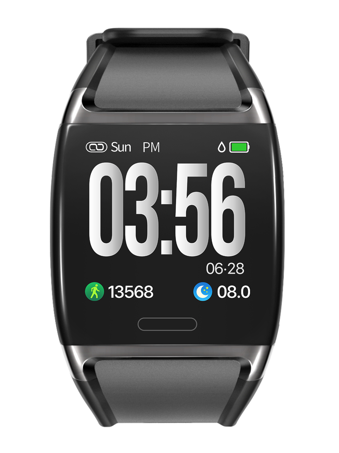 Hammer Unisex Black Fitness Band HAMFlxBlk 3.4